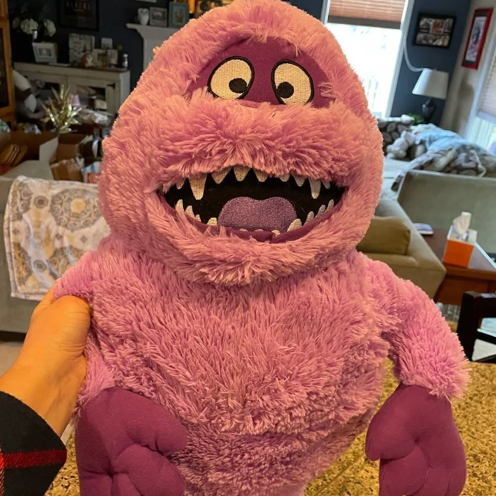 RARE Rudolph Purple Bumble Abdominal 26 inch Plush Stuffed Bumble!!